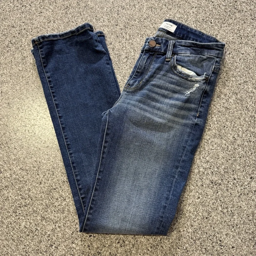 BKE Jeans Womens 27x31.5 Payton Mid Rise Tailored Bootcut Universal Fit Stretch - Picture 1 of 8